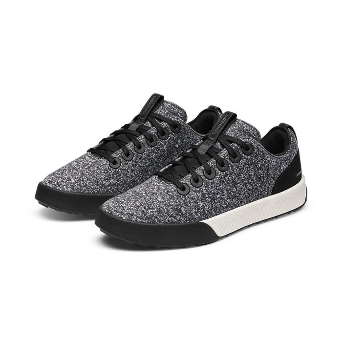 Men's Wool Cruiser Waterproof - Dark Grey (Light Grey Sole)