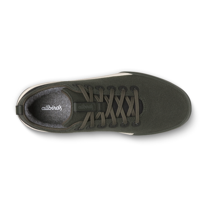 Men's Wool Cruiser Waterproof - Dark Jungle (Stony Cream Sole)