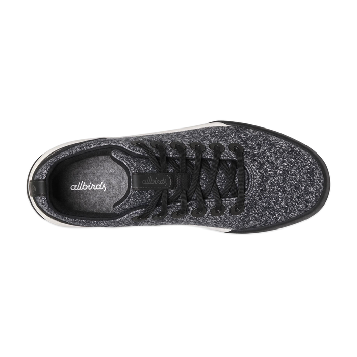 Men's Wool Cruiser Waterproof - Natural Black (Natural White Sole)
