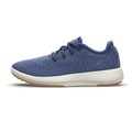 Men's Wool Runner Mizzle - Hazy Indigo (Natural White Sole)