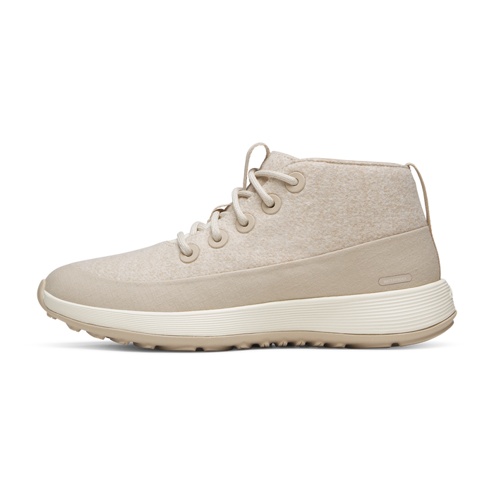 Men's Wool Runner NZ Mid Waterproof - Stony Cream/Rugged Beige (Stony Cream Sole)