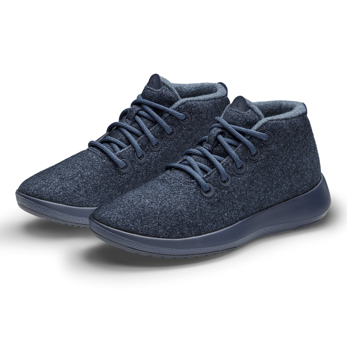 Men's Wool Runner-up Mizzle - Savanna Night (Navy Sole)