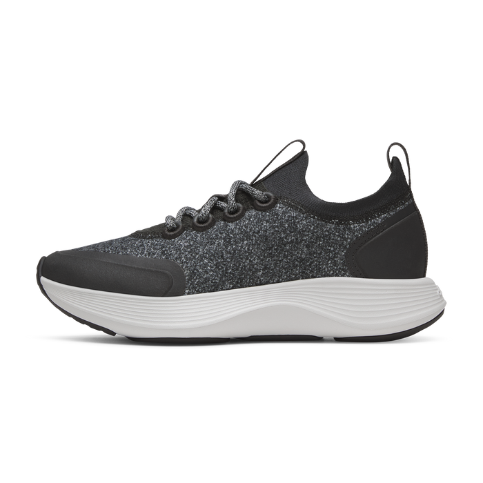 Men's Wool Strider - Dark Grey (Light Grey Sole)