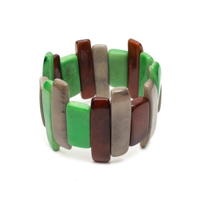 Michelle Bracelet-Mint Combo-Tagua by Soraya Cedeno