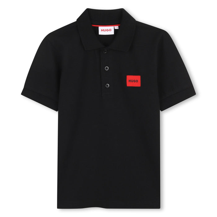HUGOMini Me Logo Polo Shirt3617165986307SAVANNA