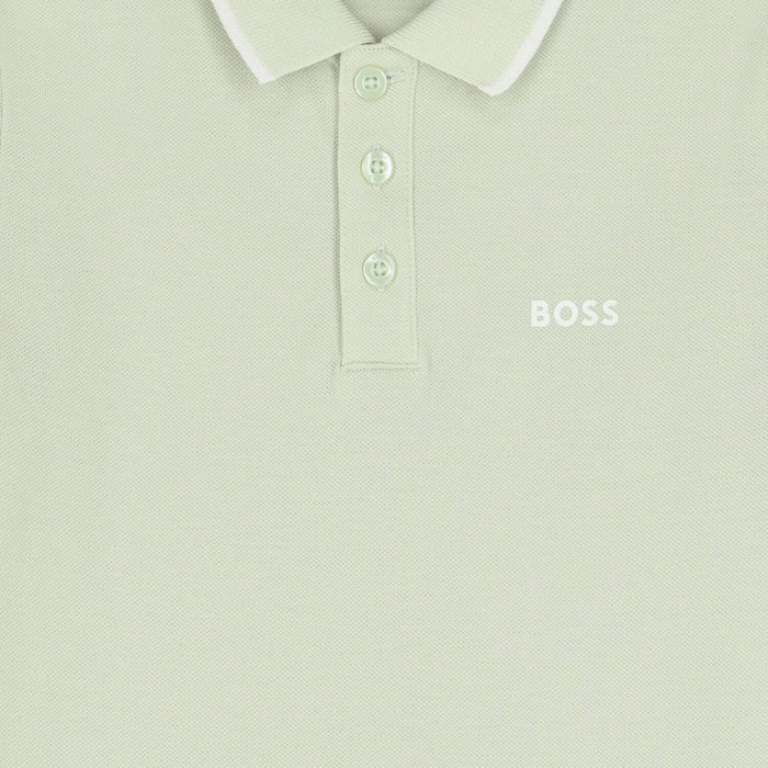 BossMini Me Logo Polo Shirt3617165969522SAVANNA