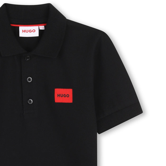 HUGOMini Me Logo Polo Shirt3617165986307SAVANNA