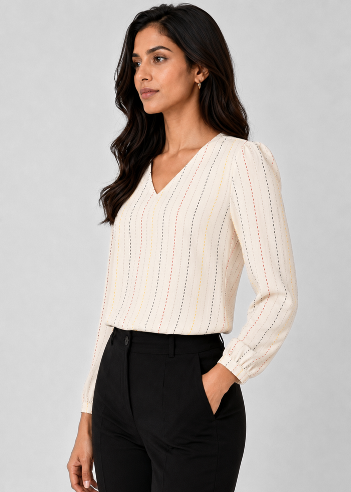 Minimal Abstract Print Formal Work Top