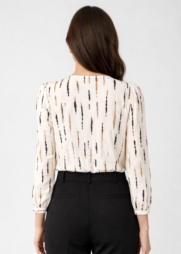 Minimal Abstract Print Formal Work Top