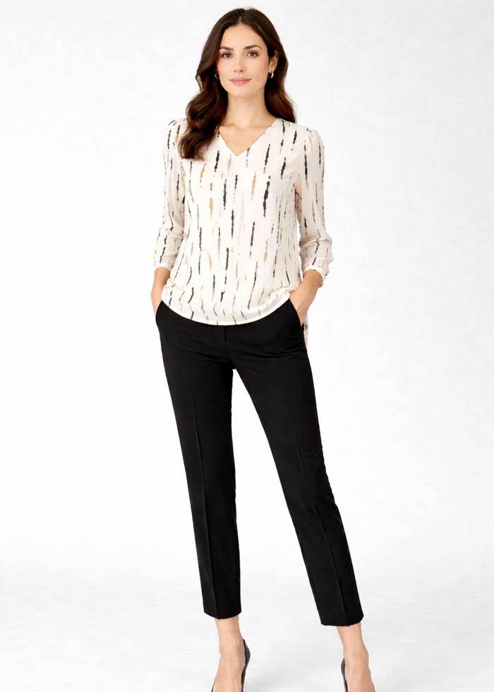 Minimal Abstract Print Formal Work Top