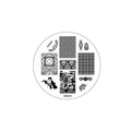 MM45 Messy Mansion Nail Stamping Plate