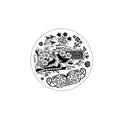 MM72 Messy Mansion Nail Stamping Plate