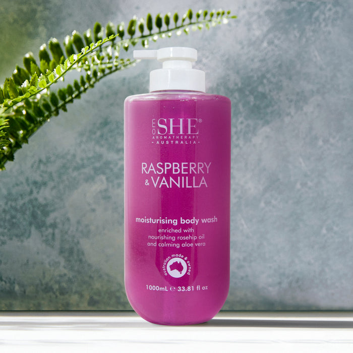 Moisturising Body Wash - Raspberry & Vanilla - NEW