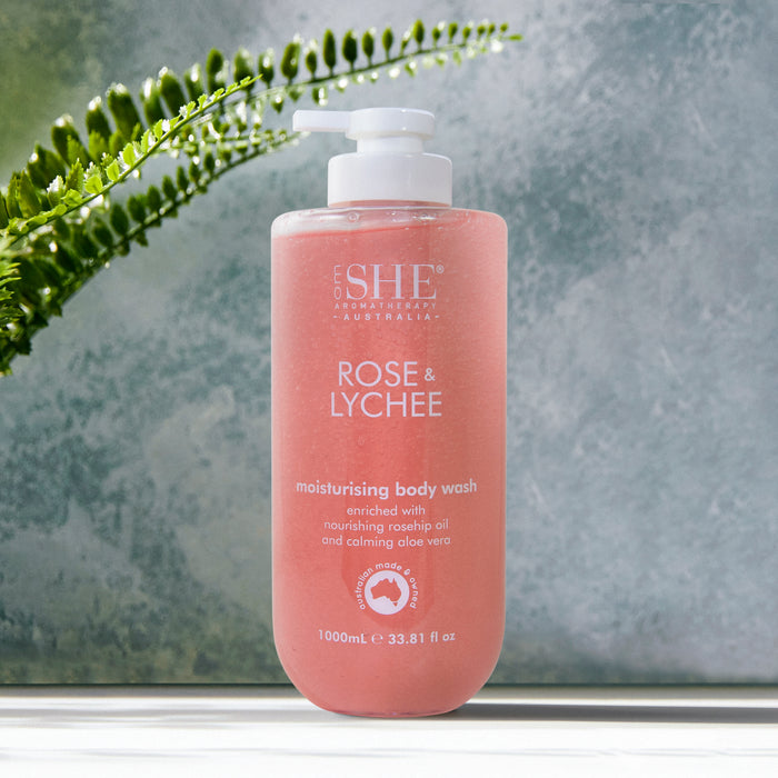 Moisturising Body Wash - Rose & Lychee - NEW