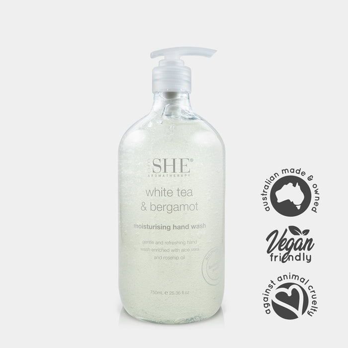 Moisturising Hand Wash - White Tea & Bergamot