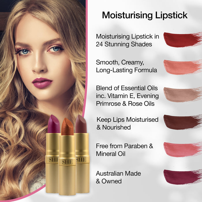 Moisturising Lipstick - Vixen