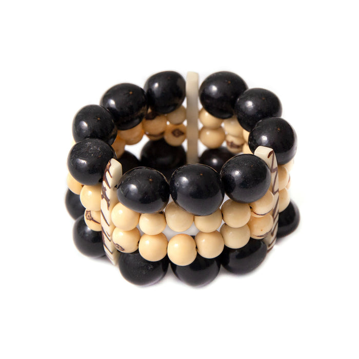 Black/Ivory