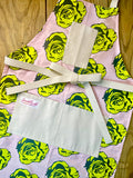 Neon Rose Apron
