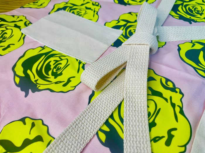 Neon Rose Apron
