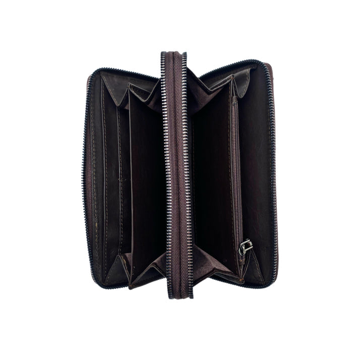 Nocturna Snakeskin Clutch