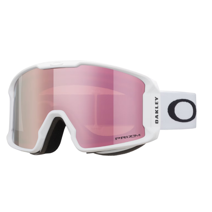 Oakley Line Miner M White with Prizm Rose Gold Lens Steves Snow Store Wollongong