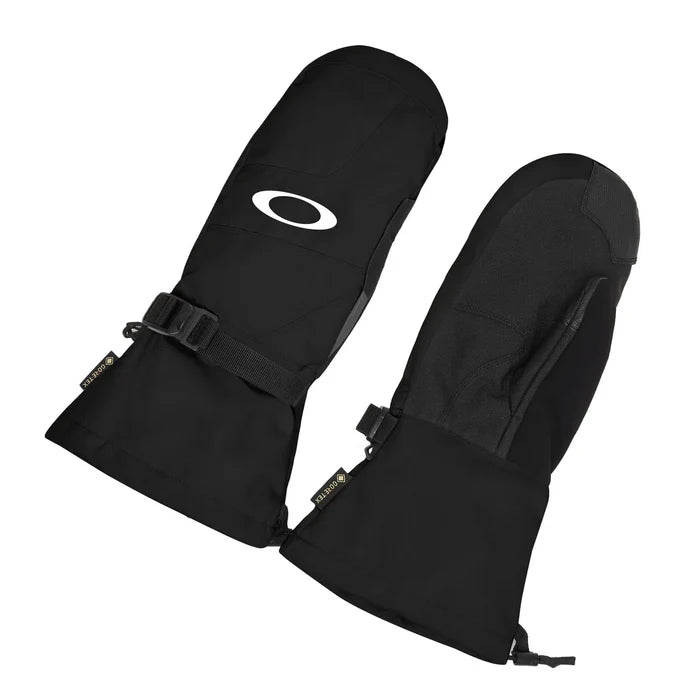 Oakley Ridge Gore-Tex Gauntlet Mittens Blackout  Steves Snow Store Wollongong