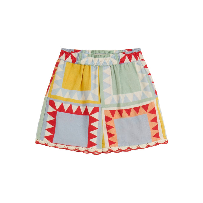 Stella McCartneyPicnic Patchwork ShortsSAVANNA