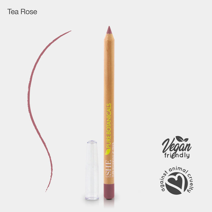 Pure Botanicals Lip Pencil -  Tea Rose