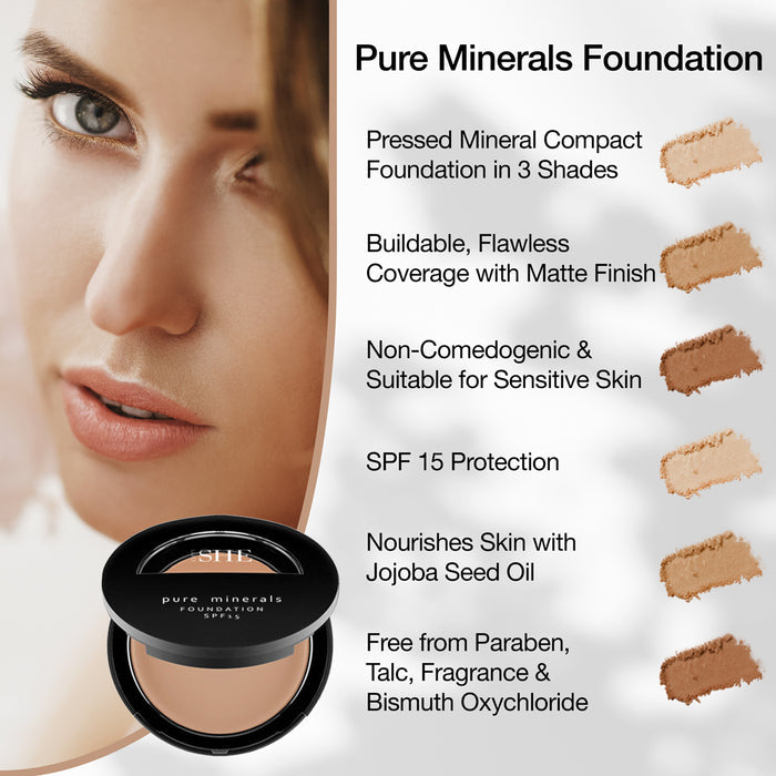 Pure Minerals Foundation - Natural Tan