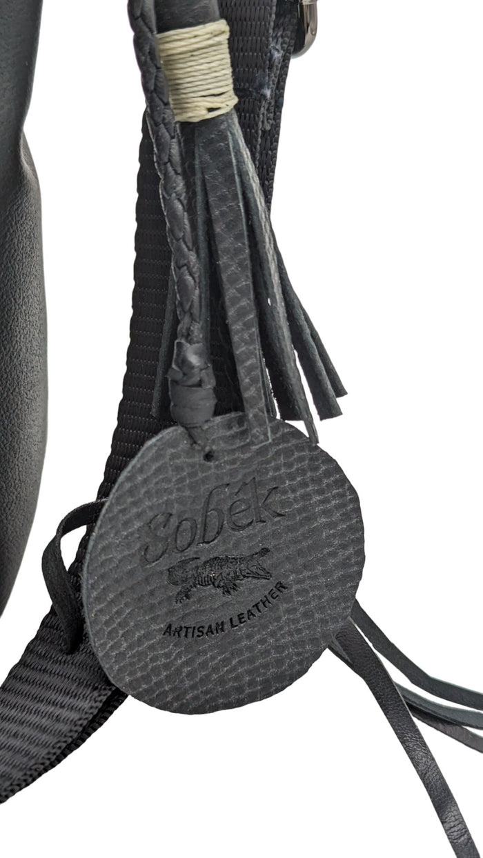 Alligator Hornback Leather Messenger Bag - Sobék