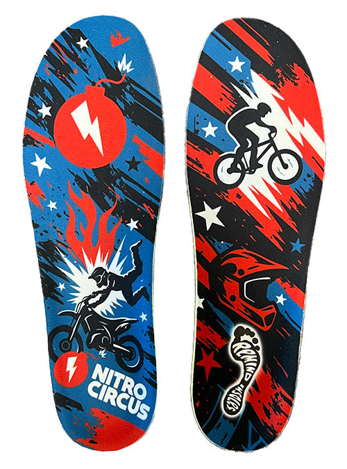 REDE IMPACT Nitro Circus 5.5MM Low-All Arch Insoles