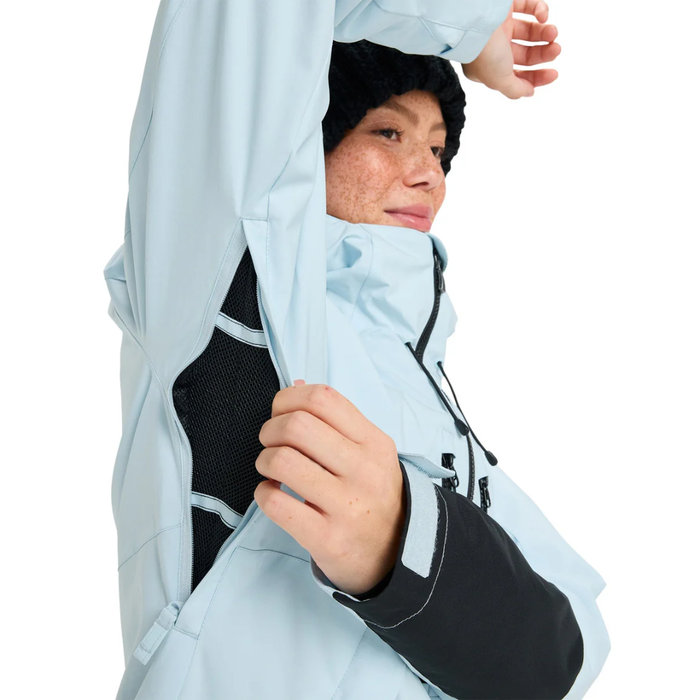 Roxy Upwards Jacket Ice Blue Steves Snow Store Wollongong