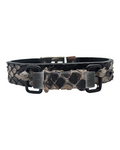 Rustic Snakeskin Bracelet Cuff