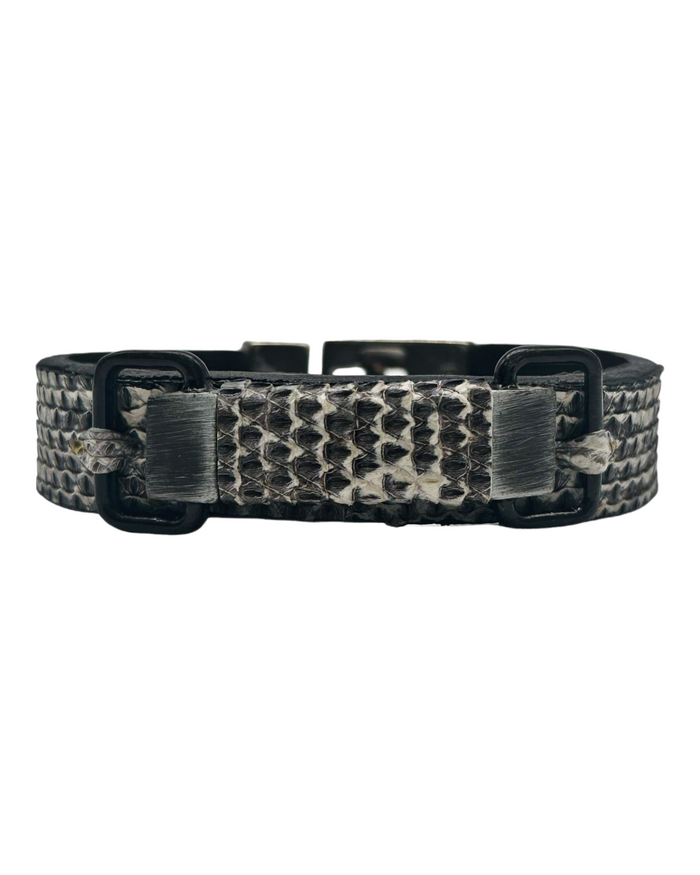 Rustic Snakeskin Bracelet