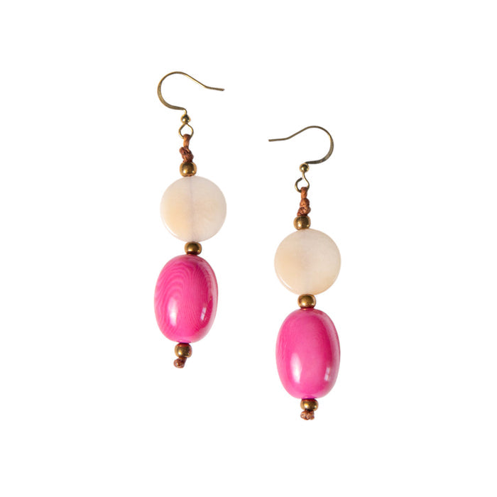 Fuchsia/Ivory