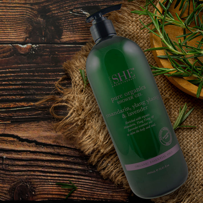 Shower Gel - Mandarin, Ylang Ylang & Lavender