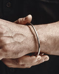 Silver bangle MEKTIG
