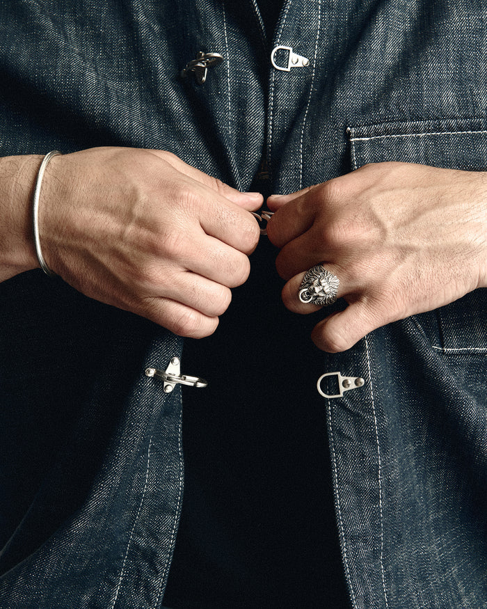 Silver bangle MEKTIG