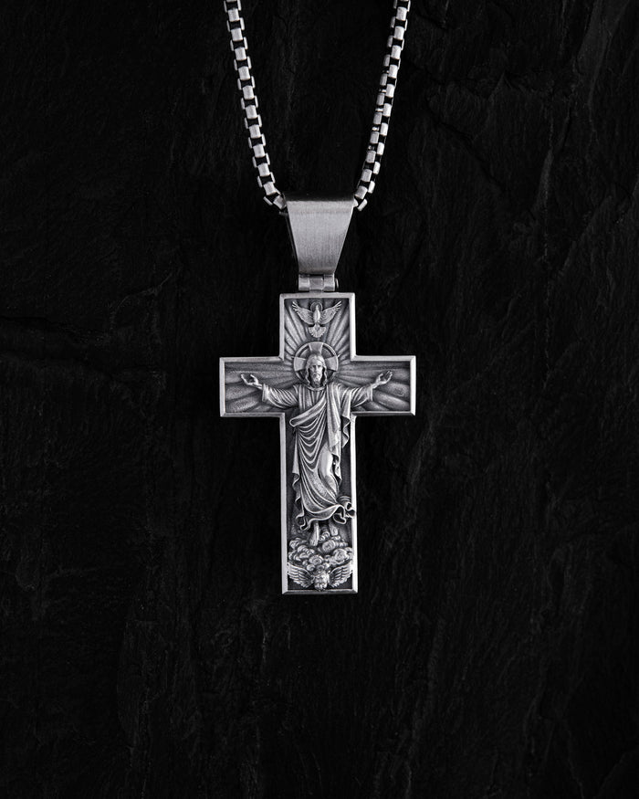 Silver bracelet ASCENSION OF JESUS CHRIST