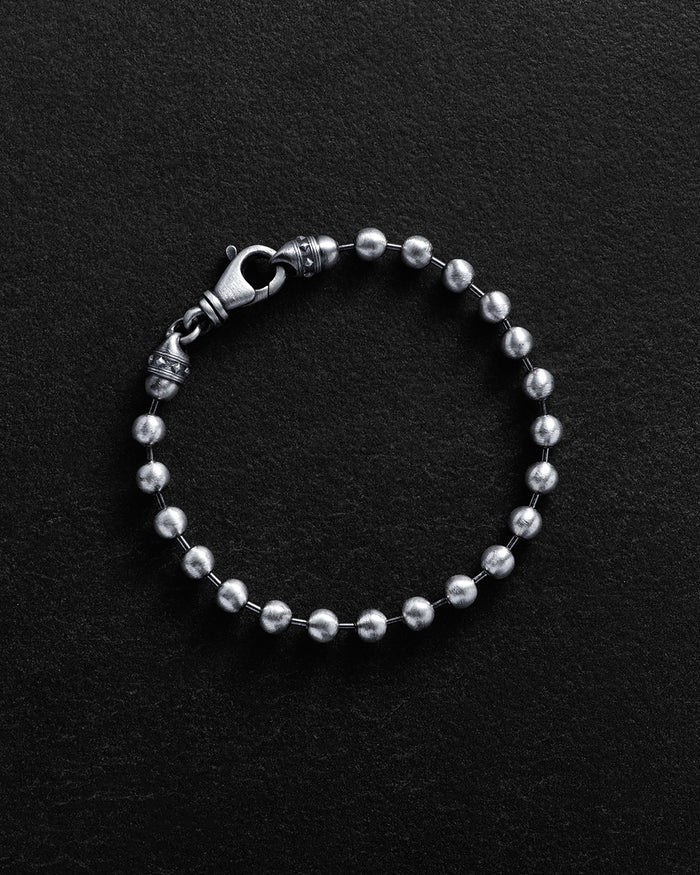 Silver bracelet ATOM