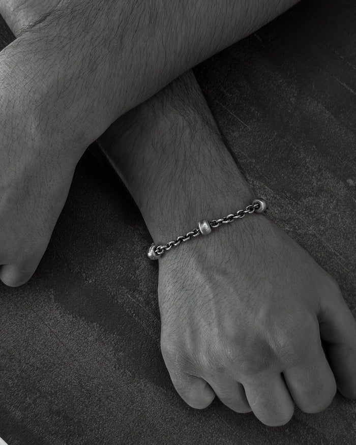 Silver bracelet STARK