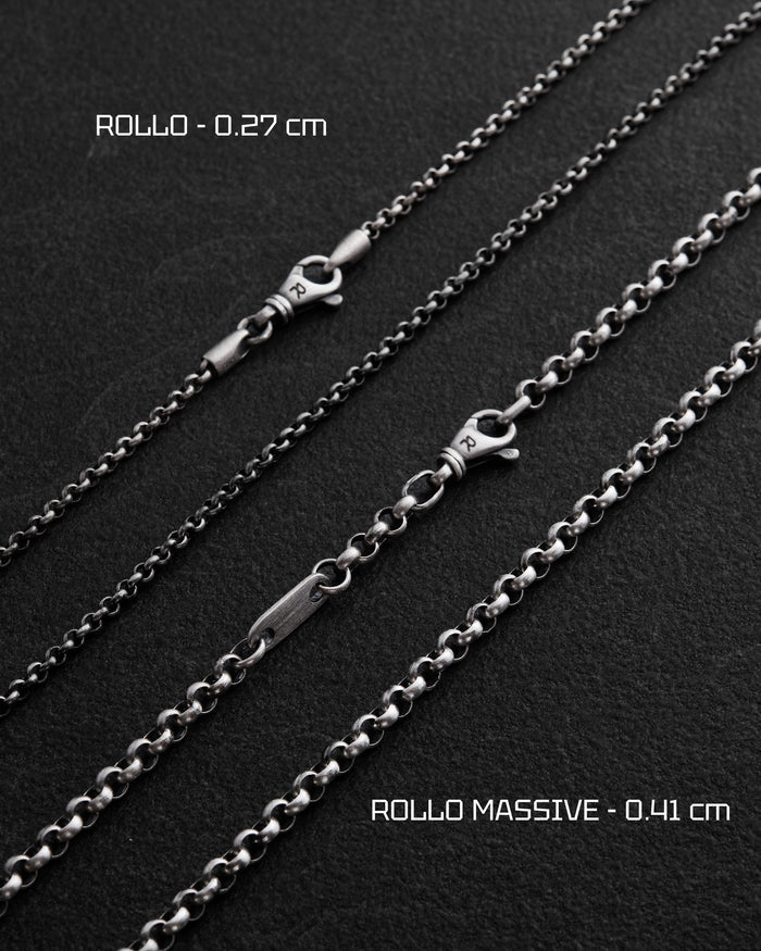 Silver chain - splot ROLLO