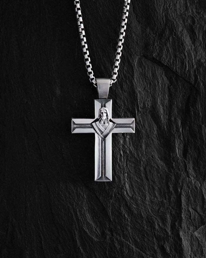 Silver cross CRISTO REDENTOR