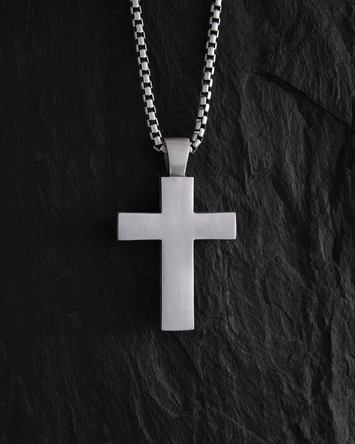 Silver cross CRISTO REDENTOR