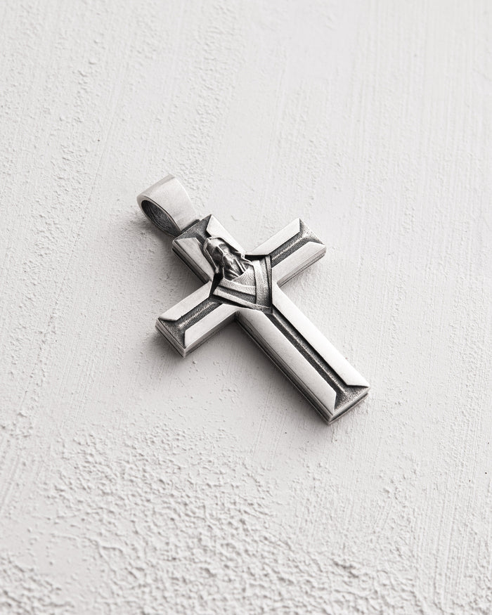 Silver cross CRISTO REDENTOR