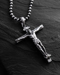 Silver Cross CRUCIFIXION OF JESUS CHRIST