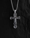 Silver cross FILIUS UNIGENITUS DEI. INRI