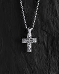 Silver cross INVICTUS