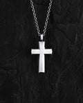 Silver cross on a chain VÉRITÉ