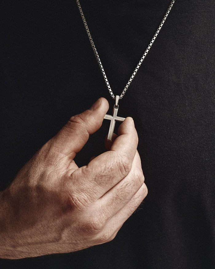 Silver cross REDEEMER